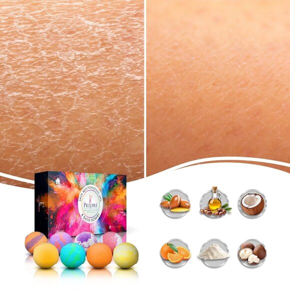 Predire Paris 8 Bath Bombs Skin Rejuvenating Spa - Picture 4 of 5